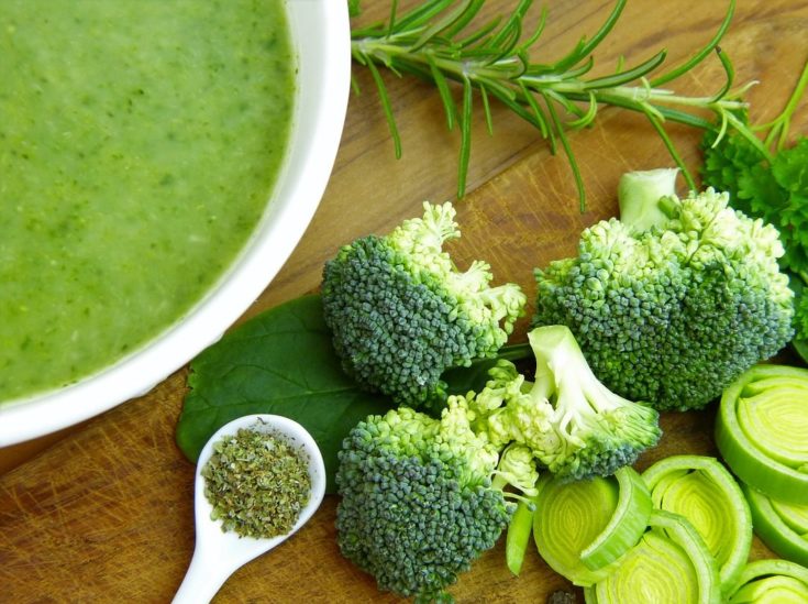 Cold Broccoli Soup