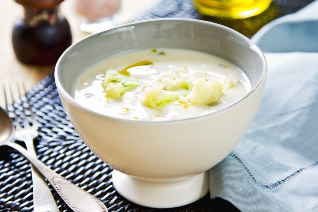 Vegan Cauliflower Soup That’s Creamy & Delicious