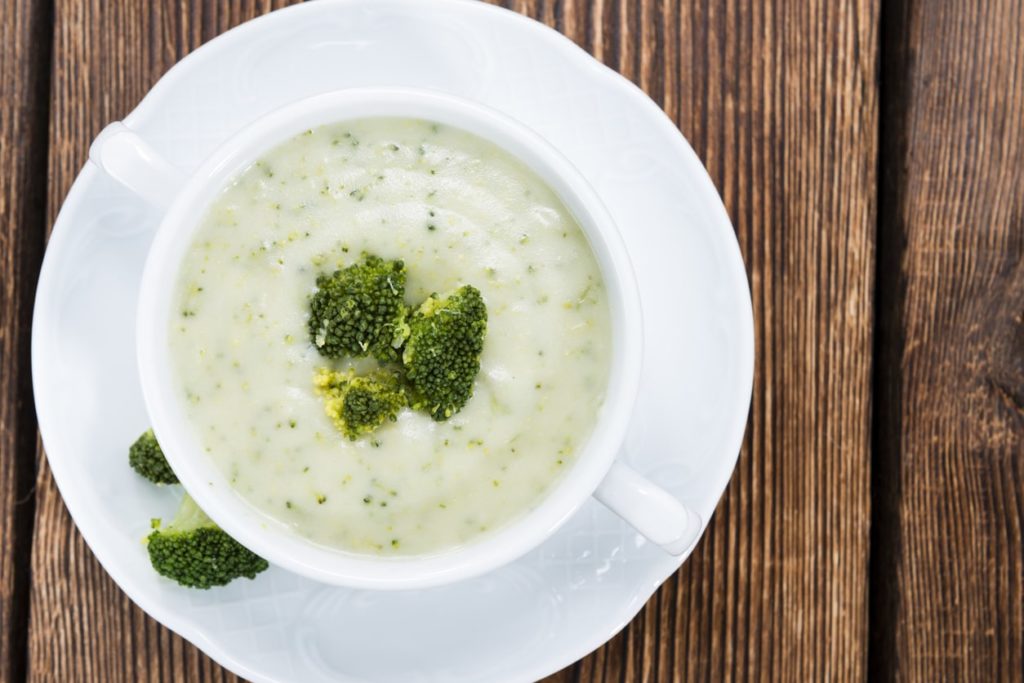 The Best Plant-Based Potato Broccoli Soup